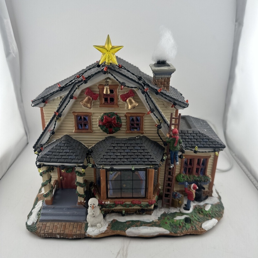 Lemax Decorating The House 15247 Lighted Musical Harvest Crossing